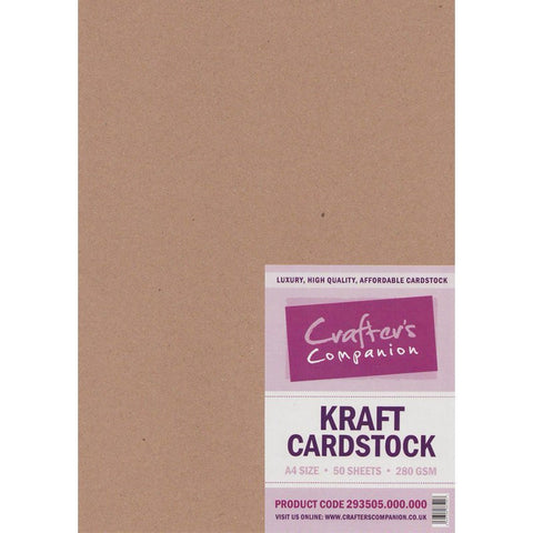 Kraft Cardstock A4 (Pack of 50)