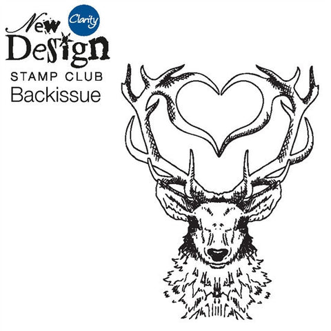 New Design Stamp Club Back Issue - 98 - Stag Heart