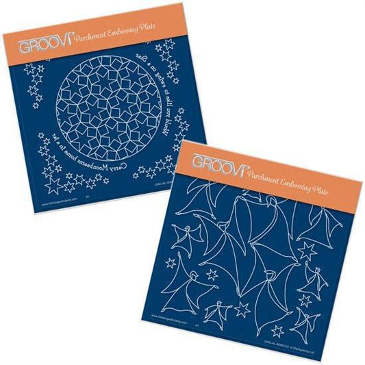 Would You Like to Swing on a Star? A5 Square Groovi Plate Set