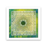 Flourish Mandala A6 Square Groovi Baby Plate