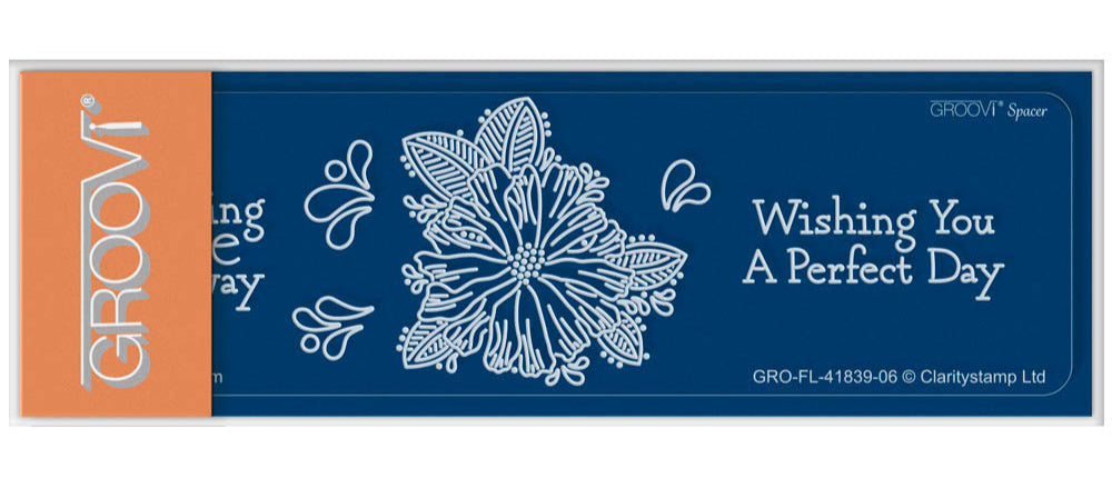 Tina's Springtime Flowers Sending Love Groovi Spacer Plate