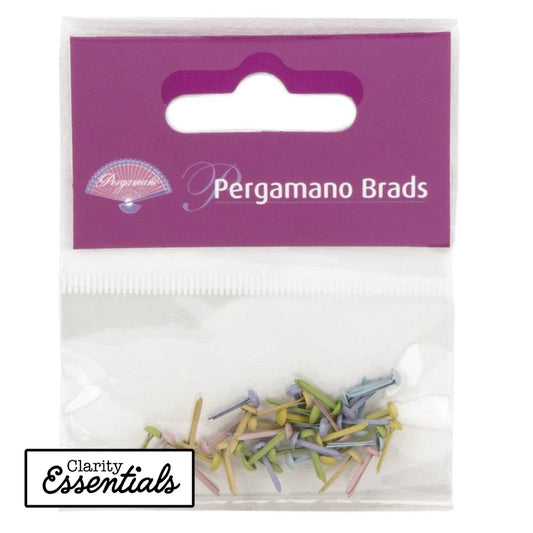 Pergamano Brads - Pastel Mix