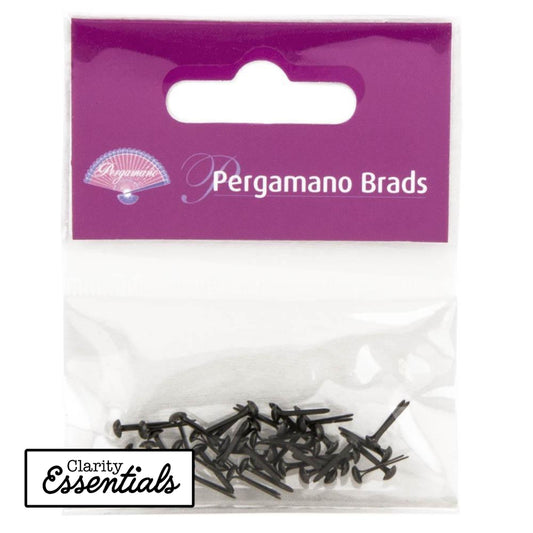 Pergamano Brads - Antique Silver