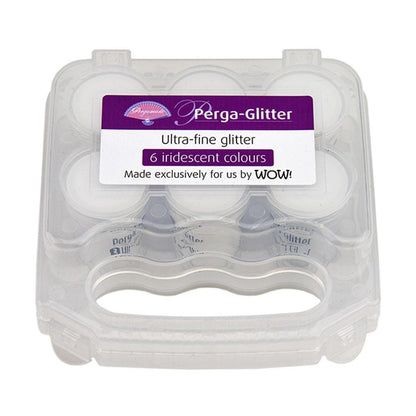 Perga-Glitter Ultra-Fine Glitter (6 Pots)