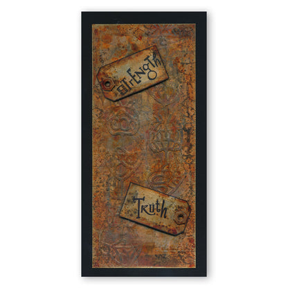 Funky Island Strips Stencil Set