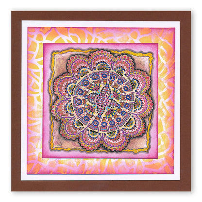 Tangle & Spots & Stars 4" x 4" Stencil Set