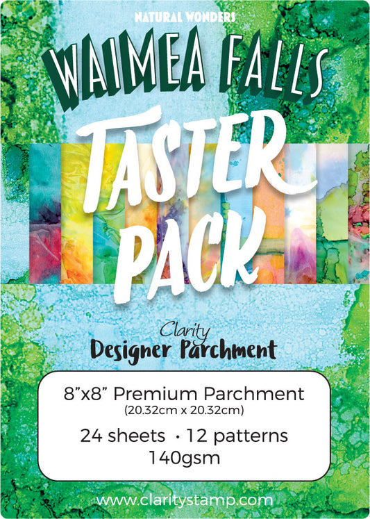 Waimea Falls Designer Parchment 24 Piece Taster Pack 8" x 8"